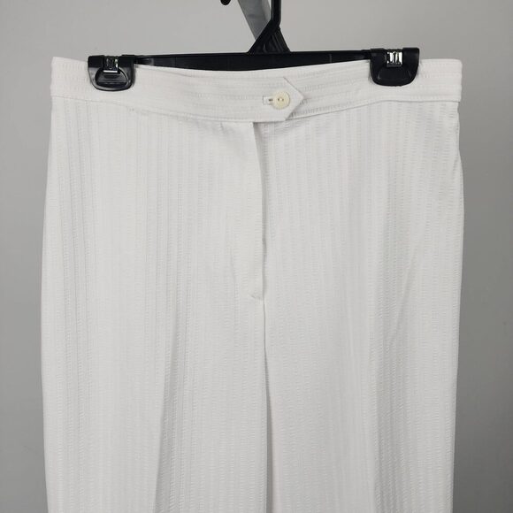 Vintage Sears White Trouser Pants Size S/M - Picture 2 of 8